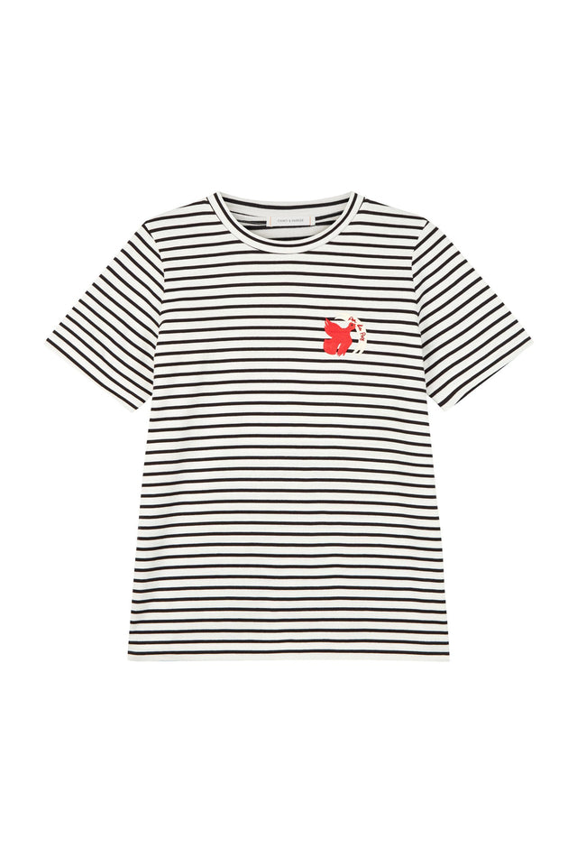 Ivory Short Sleeve Por La Paz T-Shirt image 2