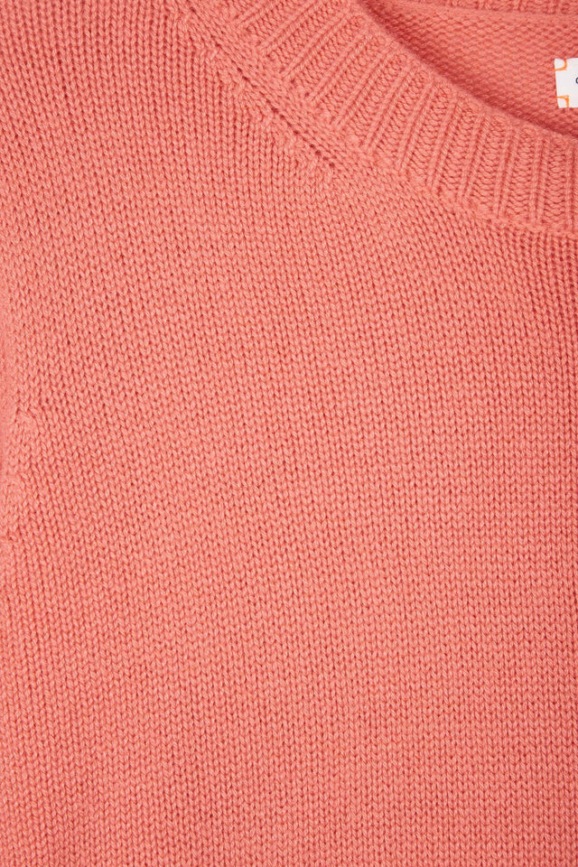 Pink Zip Side Cashmere Sweater image 5
