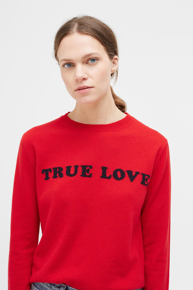 Red True Love Sweater image 1