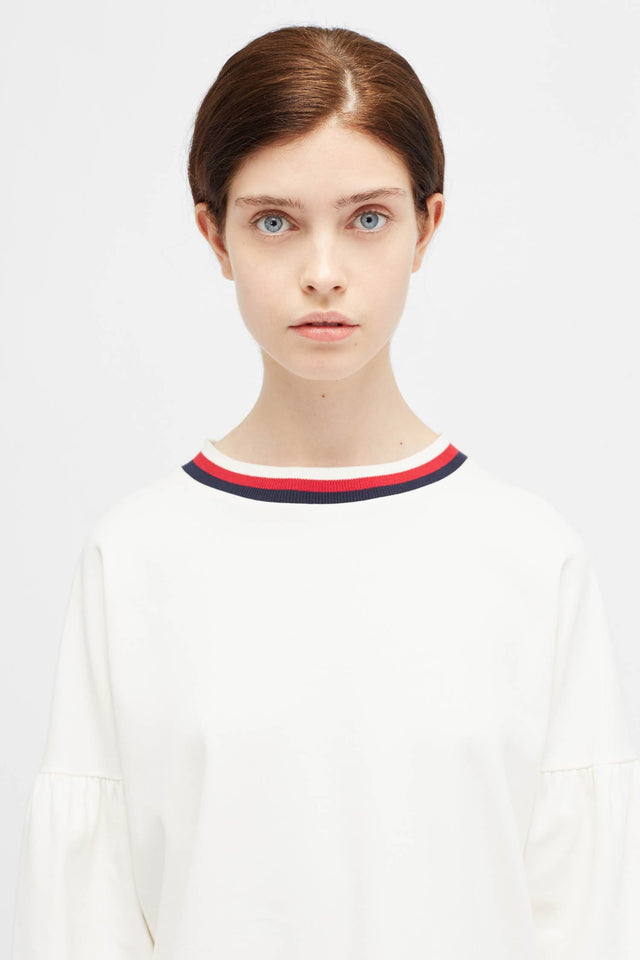 Ivory Tulip Sleeve Top image 1