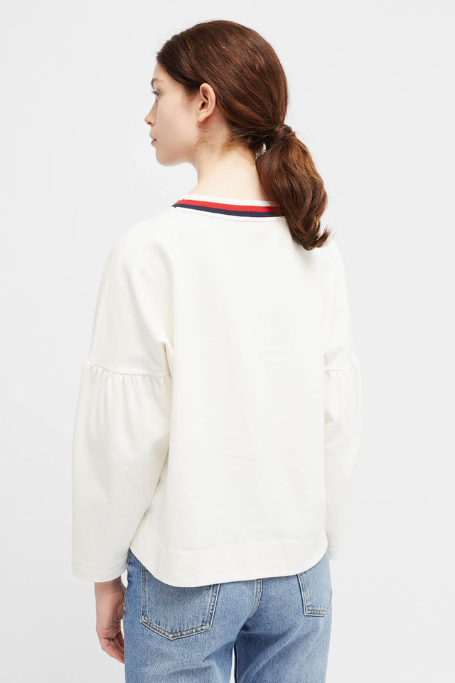 Ivory Tulip Sleeve Top image 5