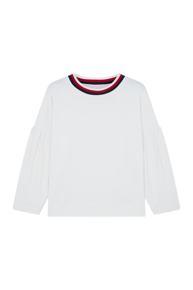 Ivory Tulip Sleeve Top image 2