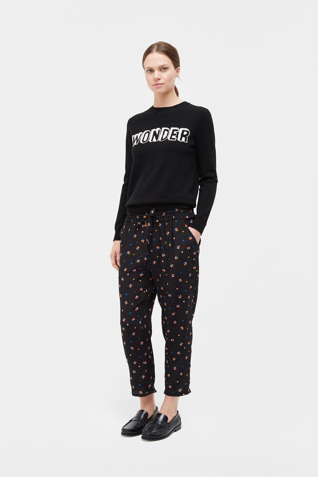 Black Wonder Cashmere Sweater image 3