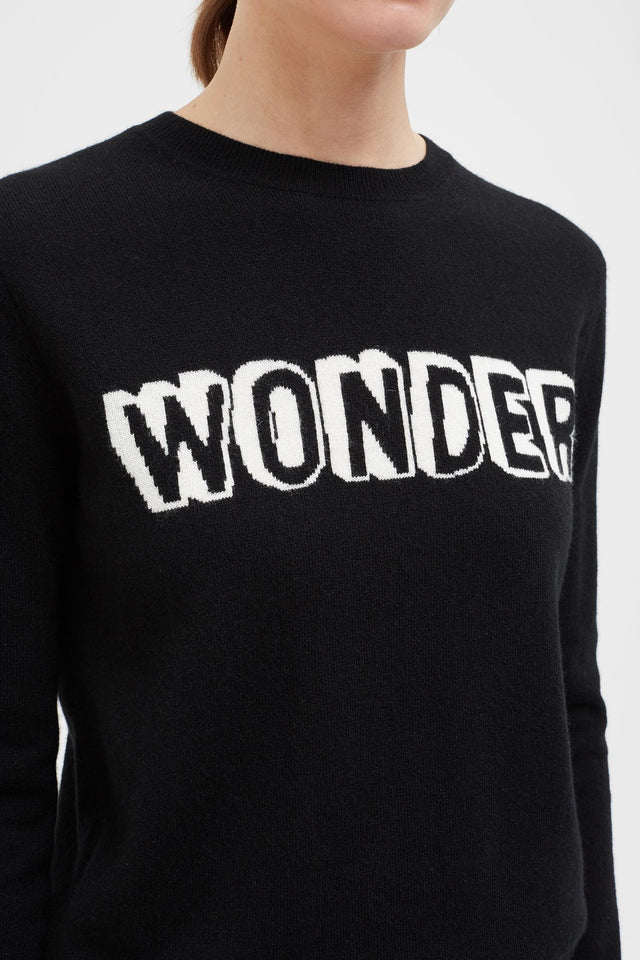 Black Wonder Cashmere Sweater image 4