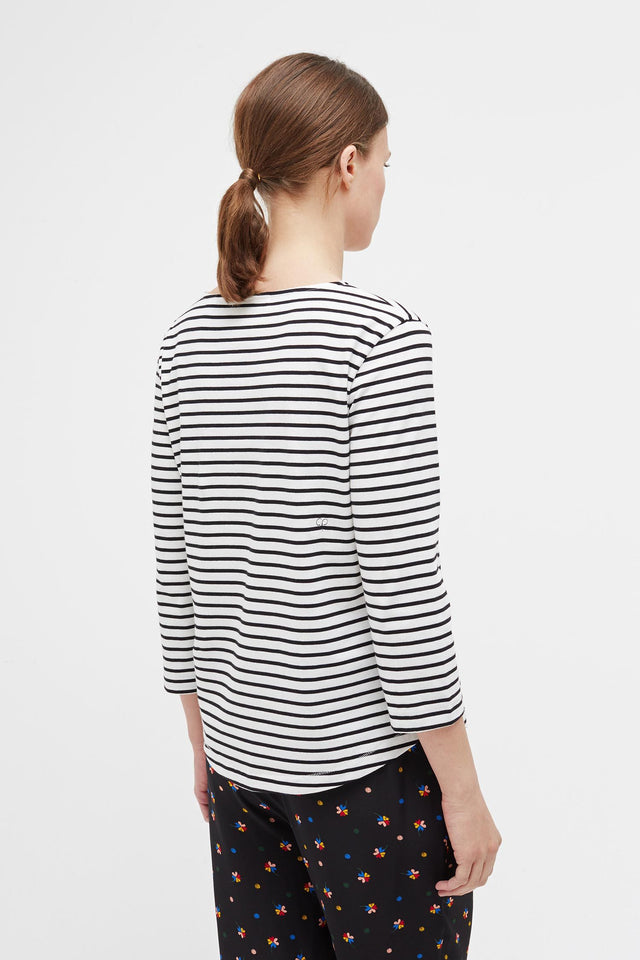 Striped Wonder 3/4 Sleeve T-Shirt image 5