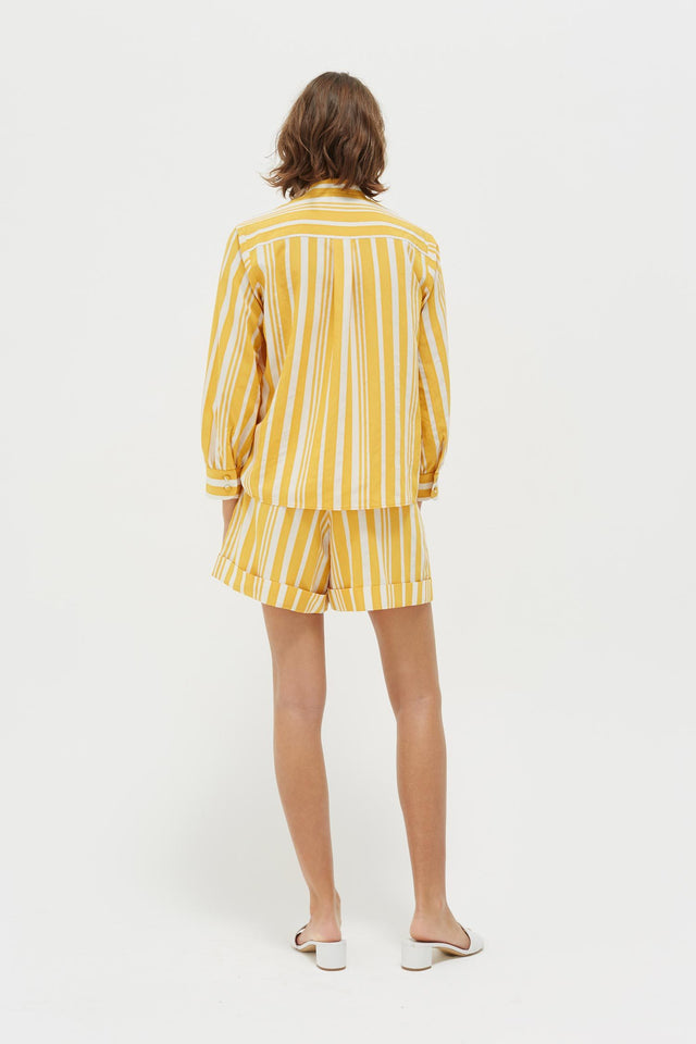 Yellow Striped Parasol Blouse image 6