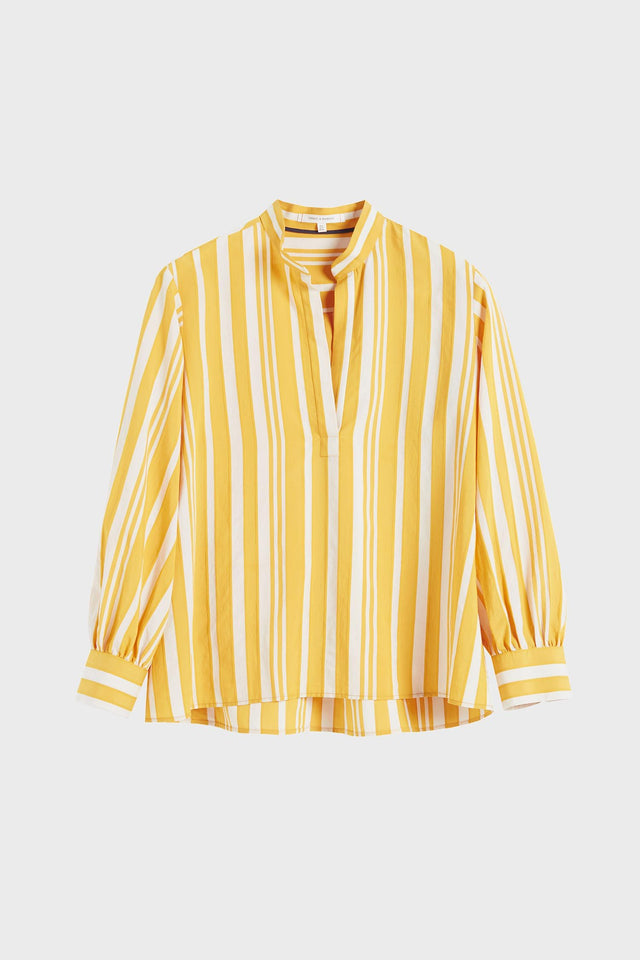 Yellow Striped Parasol Blouse image 2