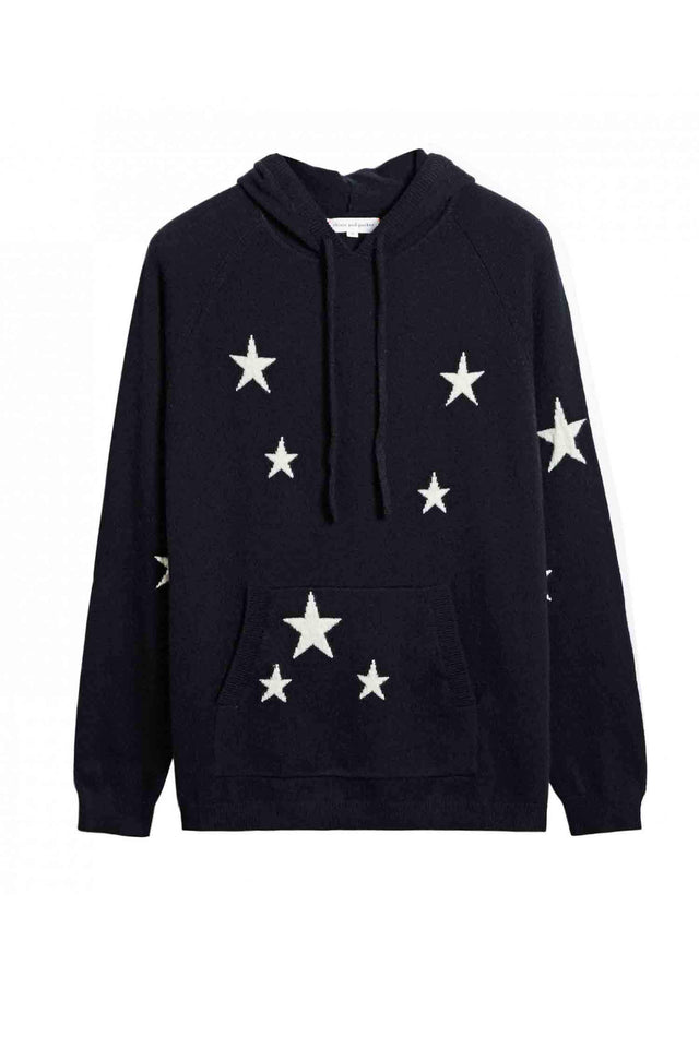 Navy Star Hoodie image 2